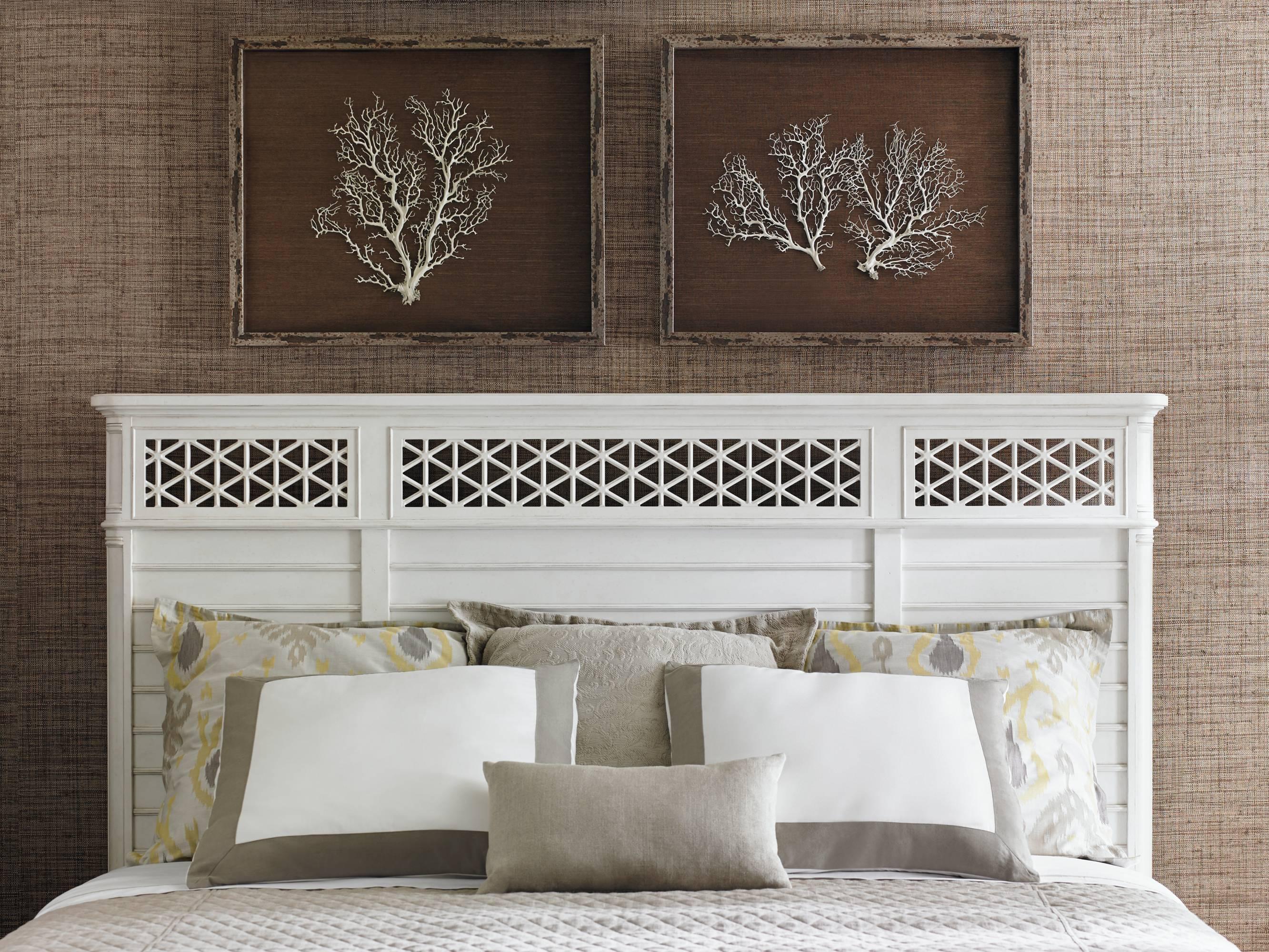 Stanley Furniture Cypress Grove Cottage Style Queen Wood Panel